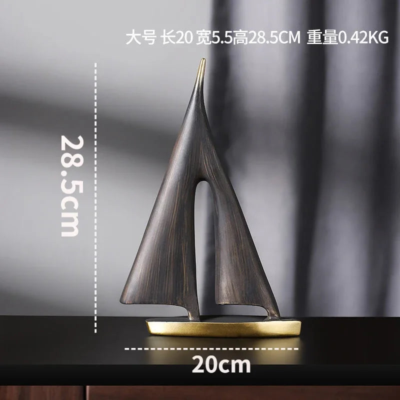 Smooth Sailing Sailboat Home Decoration