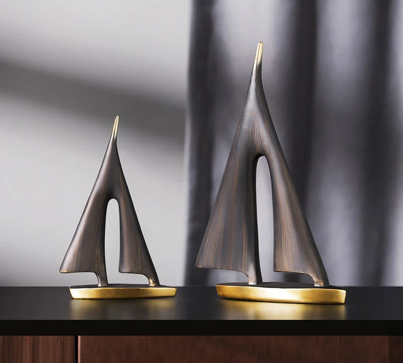 Smooth Sailing Sailboat Home Decoration