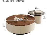 Japanese Antique Coffee Tables Round