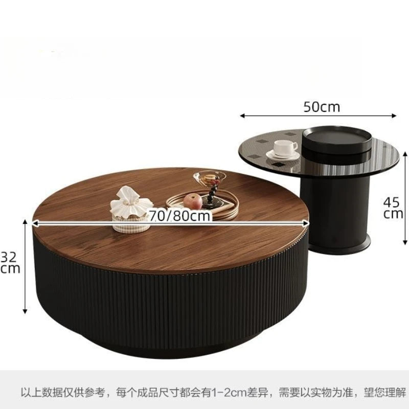 Japanese Antique Coffee Tables Round