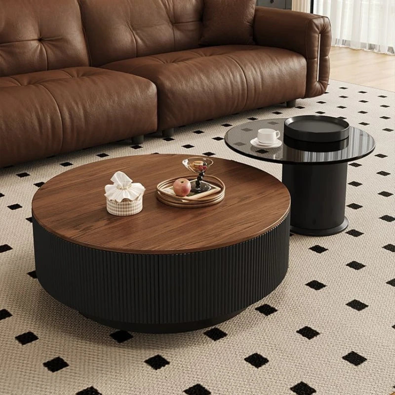 Japanese Antique Coffee Tables Round